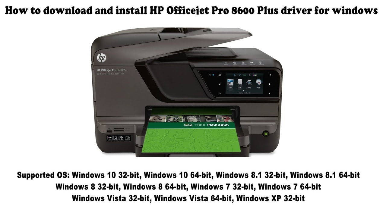 Officejet pro 8600 plus driver for mac os x v10.44 tiger